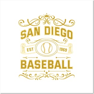 Vintage San Diego Baseball Posters and Art